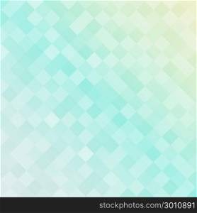 Abstract soft blue color square pattern, Squares mosaic background. Vector graphic illustration