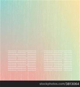 Abstract soft pastel banners set. Purple, green, blue, yellow and pink pastel colorful background.