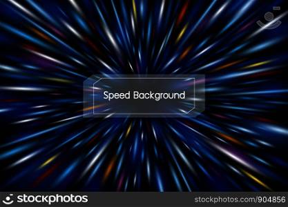 Abstract speed motion background vector illustration