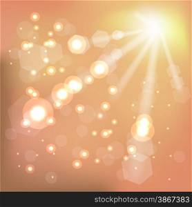 Abstract Spring Sun Background for Your Design.. Sun Background
