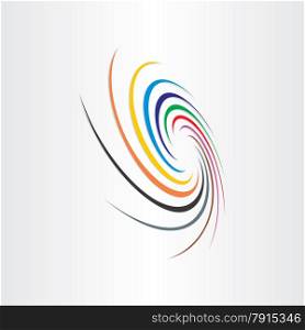 abstract spyral color tornado background rainbow speed colorful science line epicenter