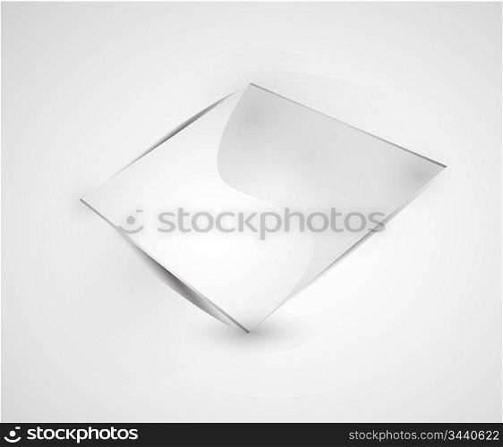 Abstract square banner