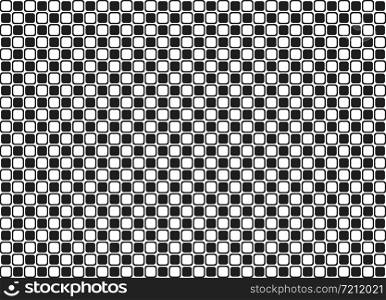 Abstract square black and white pattern design template background. You can use for pattern print, artwork, ad, poster, template design. illustration vector eps10