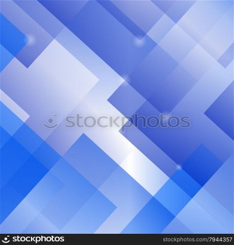 Abstract Square Blue Background. Abstract Blue Pattern.. Blue Background