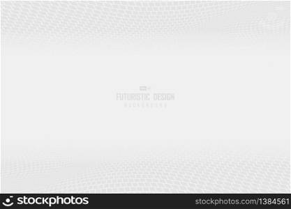 Abstract square gray pattern of technology design cover artwork background. Use for ad, poster, artwork, template design, print. illustration vector eps10