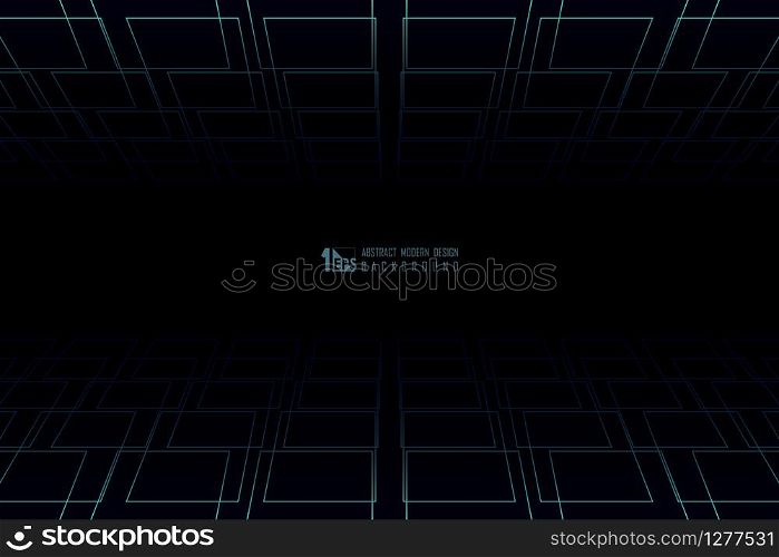 Abstract square pattern design of futuristic cover background. Decorate for ad, poster, template, print, annual. illustration vector eps10