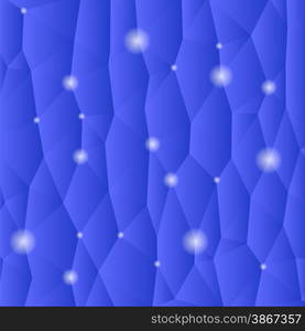 Abstract Star Blue Background For Your Design. Blue Background