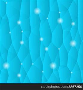 Abstract Star Blue Polygonal Background for Your Design. Abstract Blue Background