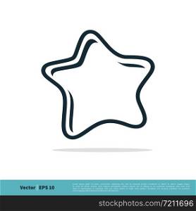 Abstract Star Icon Vector Logo Template Illustration Design. Vector EPS 10.