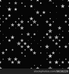 Abstract star pattern background - repeating Vector Image
