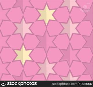 Abstract Star Seamless Pattern on Background EPS10. Abstract Star Seamless Pattern Background