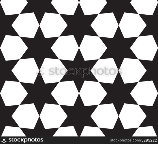 Abstract Star Seamless Pattern on Background EPS10. Abstract Star Seamless Pattern Background