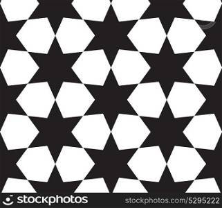 Abstract Star Seamless Pattern on Background EPS10. Abstract Star Seamless Pattern Background