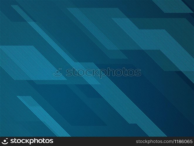 Abstract Striped Background with Geometric Pattern