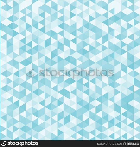 Abstract striped geometric triangle pattern blue color background and texture. Vector illustration