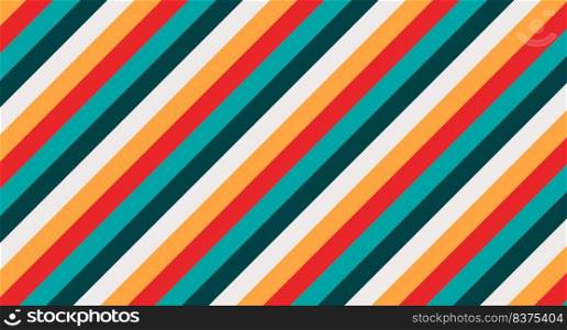 Abstract striped line background. Vector illustration