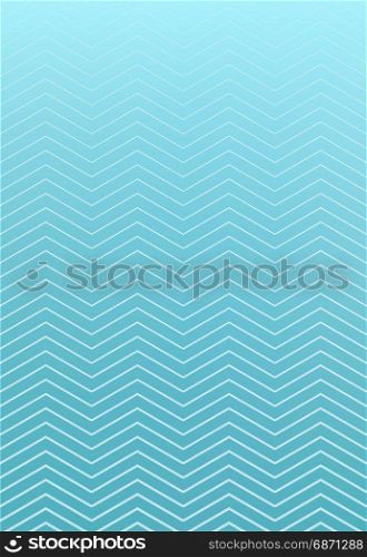 Abstract striped wavy lines pattern on blue background, vector illustration