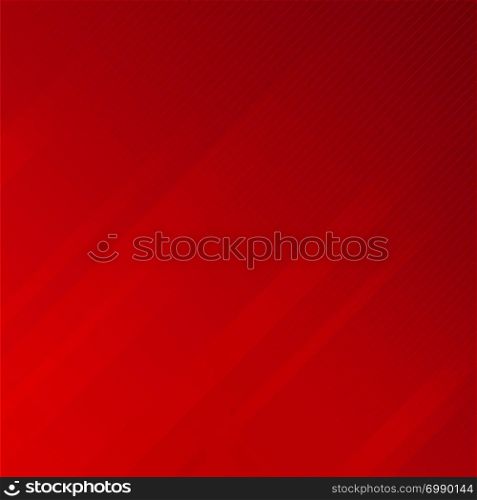 Abstract stripes oblique lines texture red background. Vector illustration