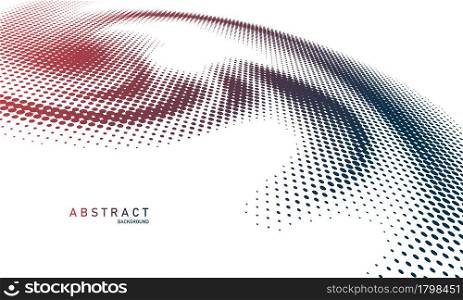 Abstract style halftone concept for your graphic design