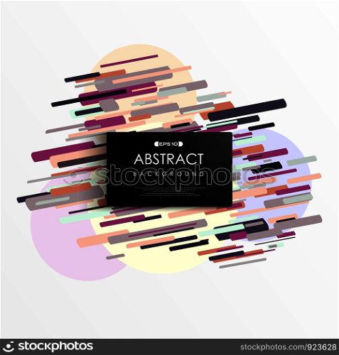 Abstract stylish tone color of Memphis geometric color background, vector eps10