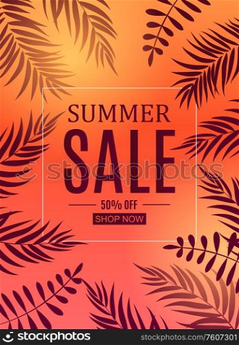 Abstract Summer Sale Background. Vector Illustration EPS10. Abstract Summer Sale Background. Vector Illustration