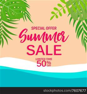 Abstract Summer Sale Background. Vector Illustration EPS10. Abstract Summer Sale Background. Vector Illustration