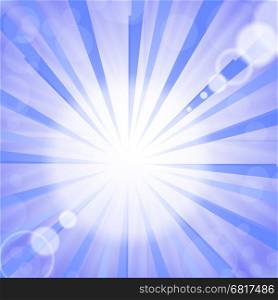 Abstract Sun Background. Summer Pattern. Bright Background with Sunshine. SunBurst with Flare and Lens.. Abstract Sun Background.