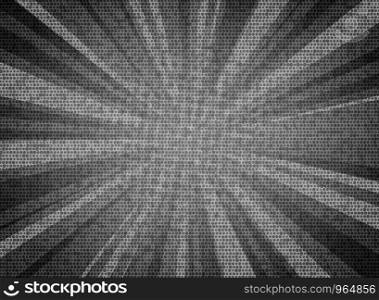 Abstract sun burst white gray color circle pattern texture design background. You can use for sales poster, promotion ad, artwork of text, cover design. illustration vector eps10