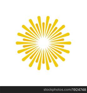 abstract sun logo