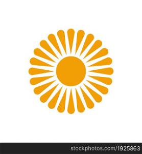 abstract sun logo