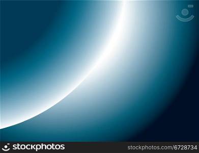 Abstract sunrise on a planet ideal background for presentation
