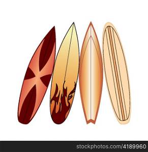 abstract surf boards