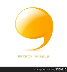 abstract talking bubble