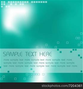 Abstract teal background with place for your text