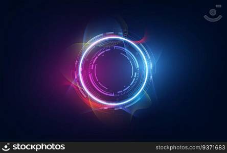 abstract tech futuristic innovative concept background 