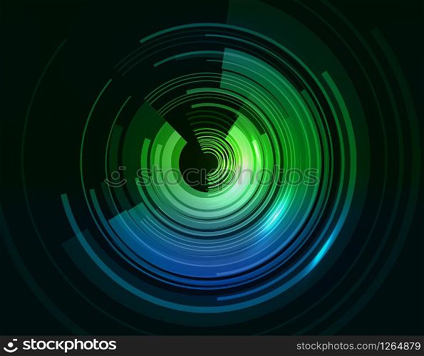 Abstract technical background with circles and stripes. Vector background for the design of interfaces, covers, presentations and your design. Abstract technical background with circles and stripes. Vector b