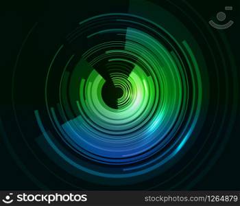 Abstract technical background with circles and stripes. Vector background for the design of interfaces, covers, presentations and your design. Abstract technical background with circles and stripes. Vector b
