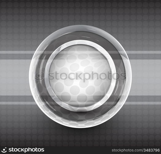 Abstract techno circle vector background
