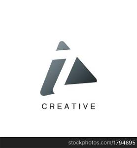 Abstract Techno Letter Z Logo, negative space vector design concept with geometric shape.
