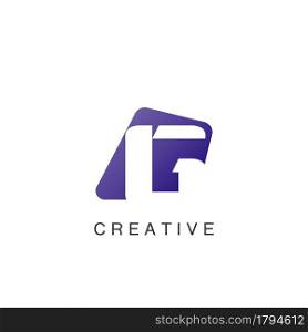 Abstract Techno Negative Space Initial Letter G Logo icon vector design.