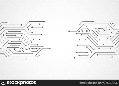Abstract Technology Background , circuit board with copy space