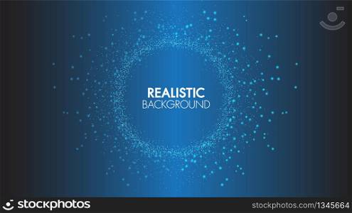 Abstract technology background concept communication connecting dots and lines futuristic shape. High speed. Hi-tech.Big data visualization.