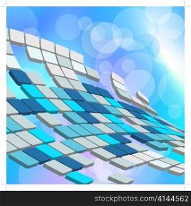 Abstract technology background for use in web design. Vector illustration.