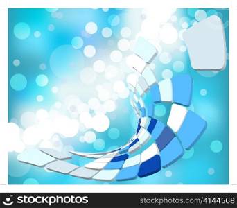 Abstract technology background for use in web design. Vector illustration.