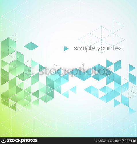 Abstract technology background in color. Vector illustration.