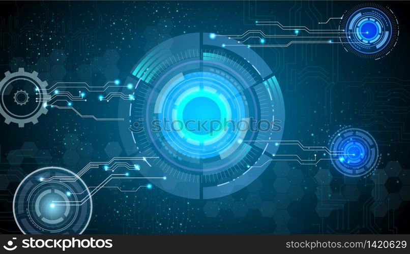 Abstract technology background.vector