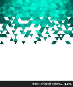 Abstract technology background with triangle. Abstract technology background with triangle. Vector illustration.