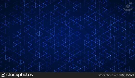 Abstract technology blue hexagonal artwork of pattern style template. Overlapping design with geometric elements decorative background. illustration vector eps10