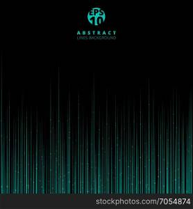 Abstract technology blue lines motion on black background with copy space. Vector illustration