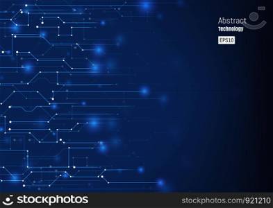 Abstract technology circuit board, Vector background.